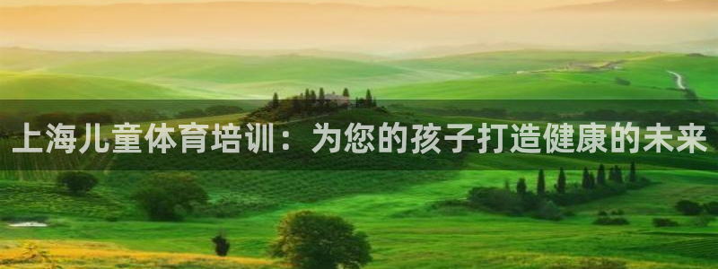 欧陆娱乐欧陆主管：上海儿童体育培训：为您的孩子打造健