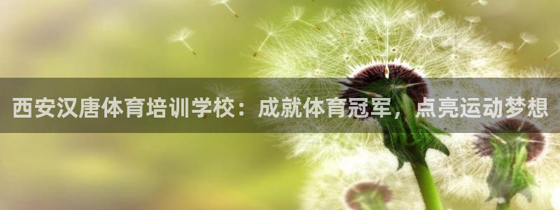 欧陆娱乐登录测速软件：西安汉唐体育培训学校：成就体育