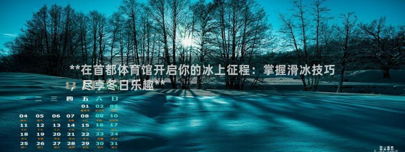欧陆娱乐代理 贴吧：**在首都体育馆开启你的冰上征程