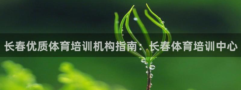 欧陆娱乐注册代理多少钱：长春优质体育培训机构指南：长