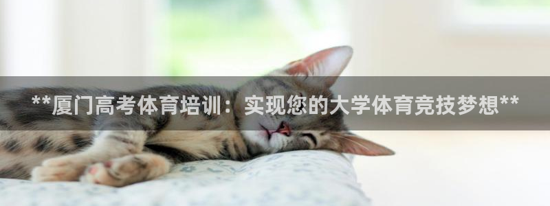 欧陆娱乐脚本：**厦门高考体育培训：实现您的大学体育