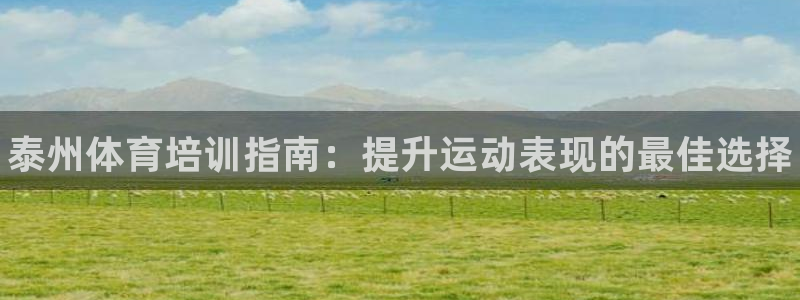 欧陆游戏平台：泰州体育培训指南：提升运动表现的最佳选择