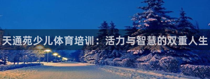 欧陆娱乐计划预测软件下载：天通苑少儿体育培训：活力与